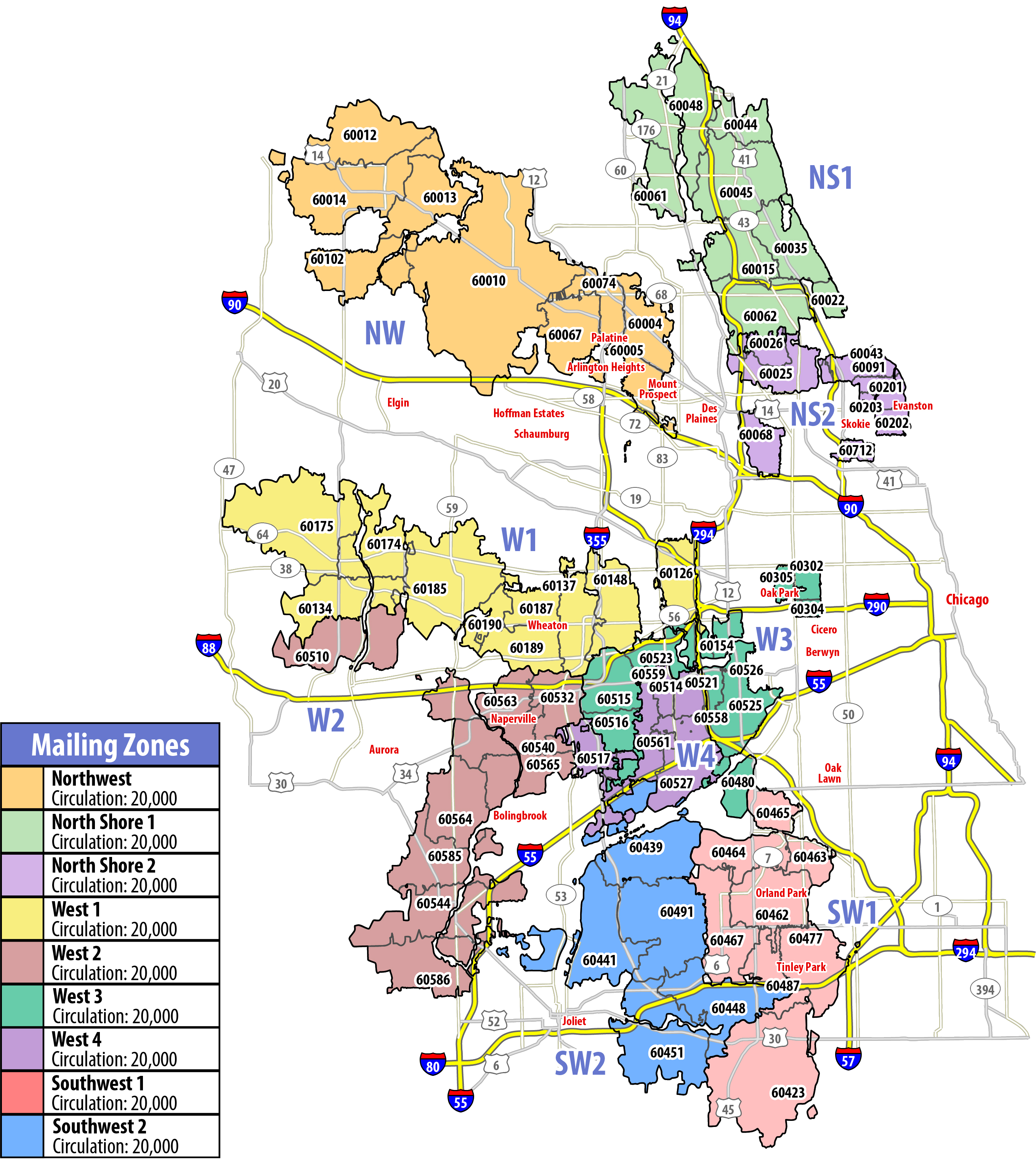 Map of RSVP Chicago
