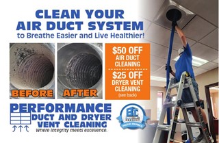 Performance Duct & Dryer Vent Cleaning