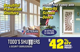 Todds Shutters & Security Doors/Screens