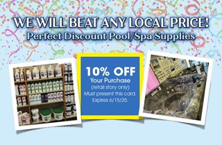 Perfect Discount Pool /Spa Supplies