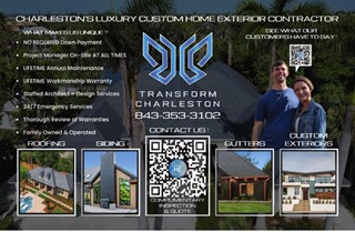 Transform Charleston Roofing, Siding & Gutters